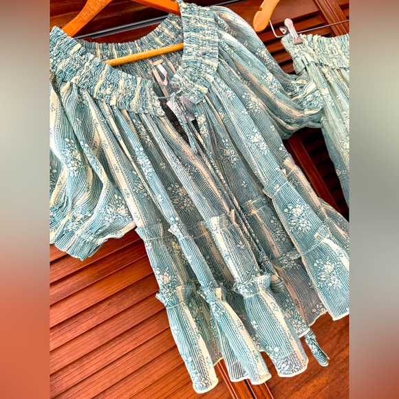 Morning Mist Maxi Set NWOT mineral blue combo - Picture 3 of 10